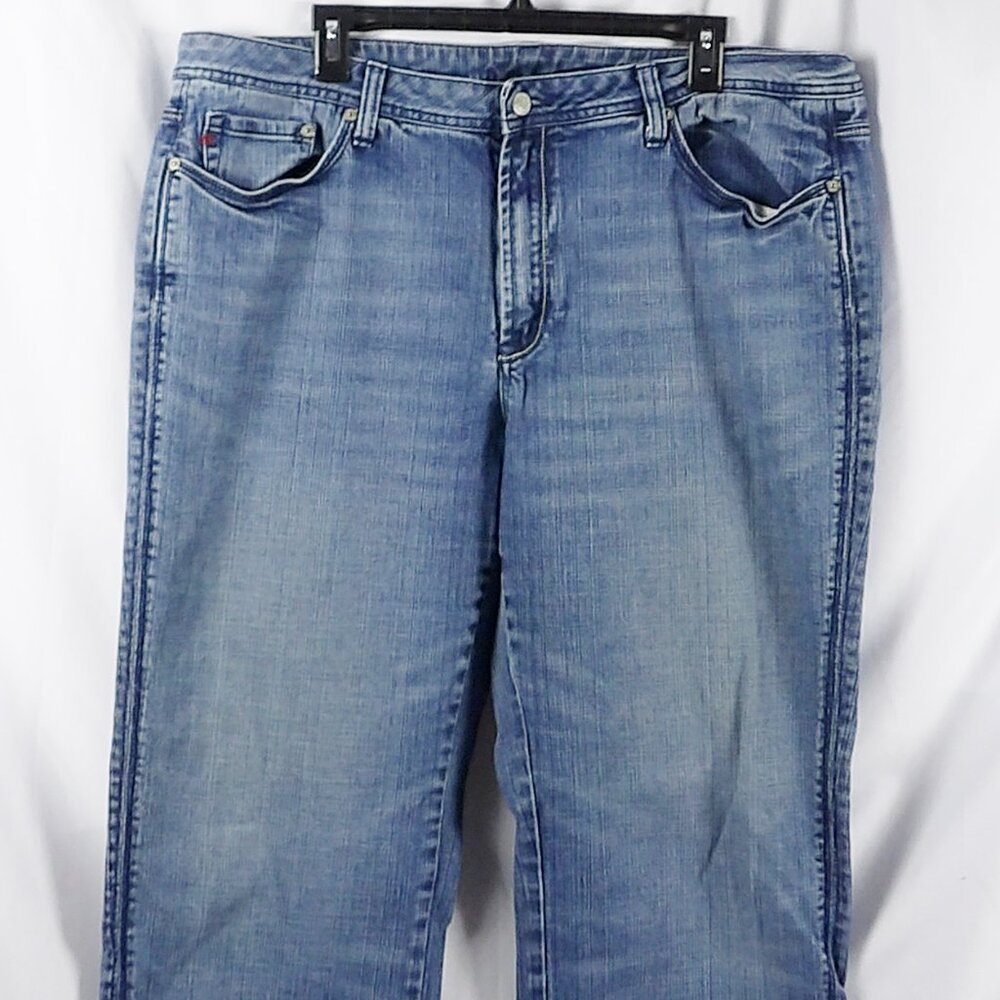 Seven 7 Premium Denim Jeans Size 22 Boot Cut Medium Wash - Picture 9 of 10